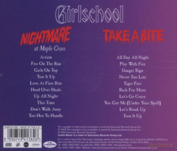Girlschool: Nightmare At Maple... [CD]