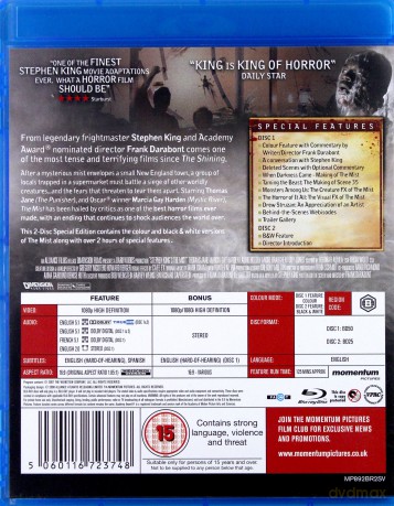 The Mist (Mgła) [2xBlu-Ray]