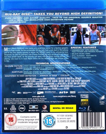 Run Lola Run (Biegnij, Lola, biegnij) [Blu-Ray]