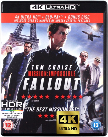 Mission: Impossible 6 - Fallout [Blu-Ray 4K]+[2xBlu-Ray]