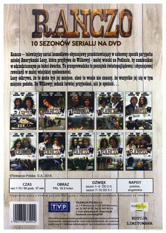 Ranczo sezony 1-10 [BOX] [40DVD]