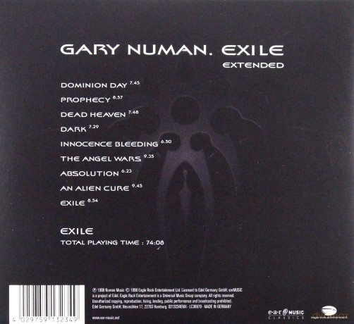 Gary Numan: Exile (digipack) [CD]
