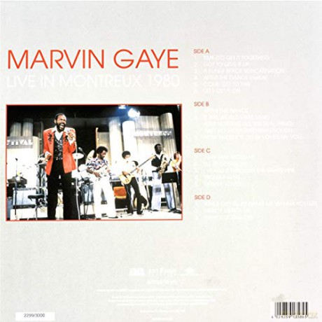 Marvin Gaye: Live At Montreux 1980 [2xWinyl]+[2CD]