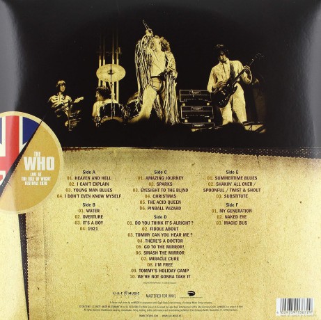 The Who: Live At The Isle Of Wight 1970 [3xWinyl]