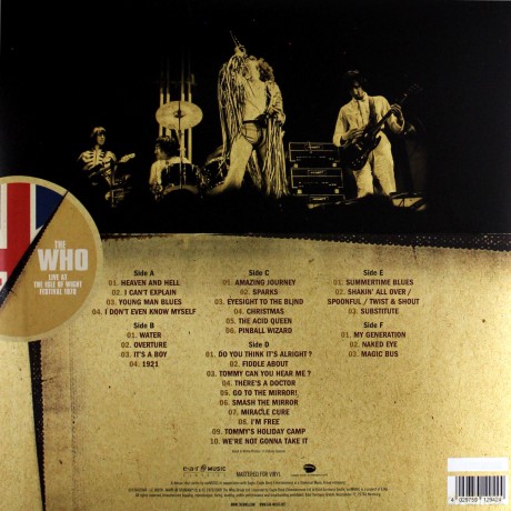 The Who: Live At The Isle Of Wight 1970 [3xWinyl]+[2CD]