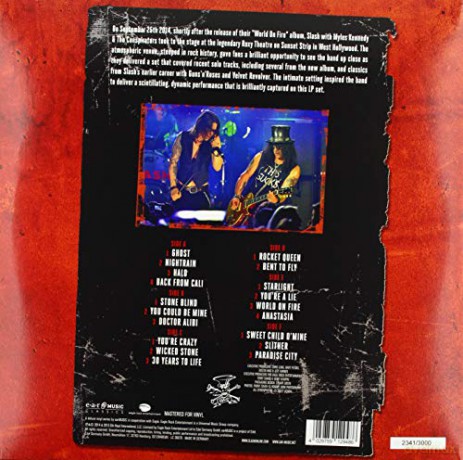 Slash: Live At The Roxy [3xWinyl]+[2CD]