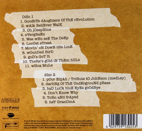 The Black Crowes: Warpaint Live (digipack) [2CD]