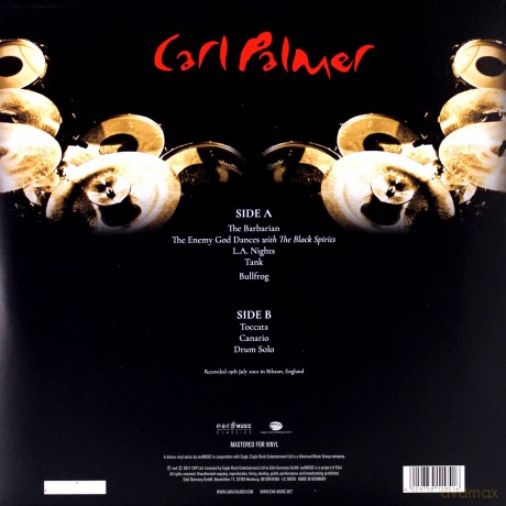 Carl Palmer: Working Live Volume 1 [Winyl]+[CD]