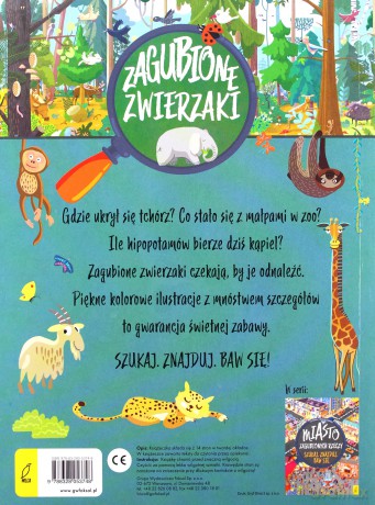 Szukaj. Znajduj. Baw się. Zagubione zwierzaki [KSIĄŻKA]