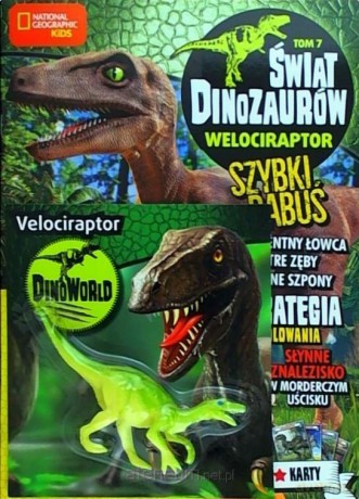Świat Dinozaurów (Tom 7) Welociraptor [KSIĄŻKA]
