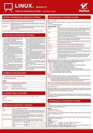 Tablice informatyczne. Linux - Radosław Sokół [KSIĄŻKA]