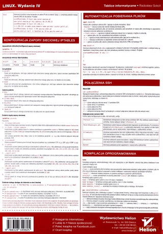 Tablice informatyczne. Linux - Radosław Sokół [KSIĄŻKA]