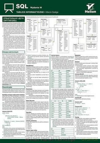 Tablice informatyczne. SQL - Marcin Szeliga [KSIĄŻKA]