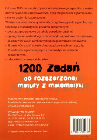 Testy Maturalne. Matematyka 2019 zakres rozszerzony [KSIĄŻKA]