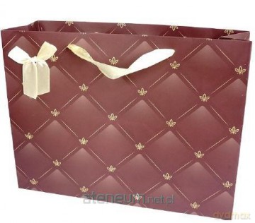 Torba prezentowa L czerwona 0030