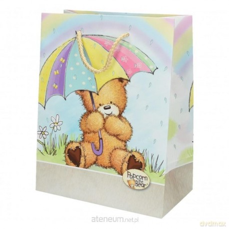 Torba prezentowa Popcorn Bear mała