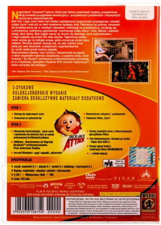 Iniemamocni Wydanie Specjalne [2DVD] (Disney)