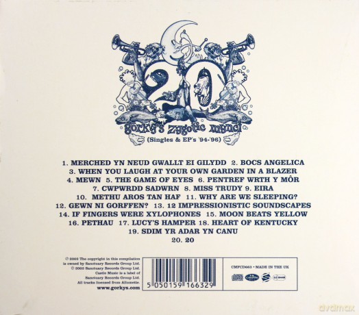 Gorky's Zygotic Mynci: 20 Singles Collection [CD]