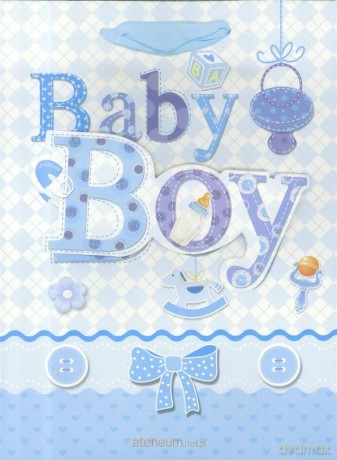 Torebka prezentowa M Baby Boy 1326-02