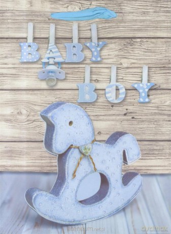 Torebka prezentowa M Baby Boy 1327-01