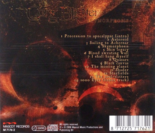 Gory Blister: Skymorphosis [CD]
