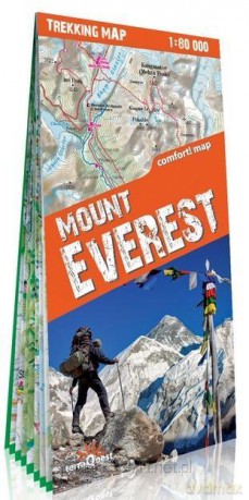 Trekking map Mount Everest 1:80 000 mapa laminowana