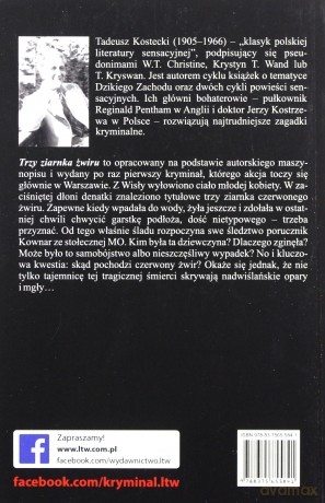 Trzy ziarnka żwiru - Tadeusz Kostecki [KSIĄŻKA]