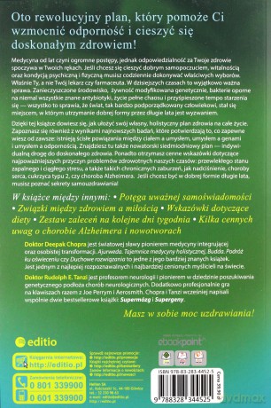 Uzdrów sam siebie - Deepak Chopra, Rudolph E. Tanzi [KSIĄŻKA]