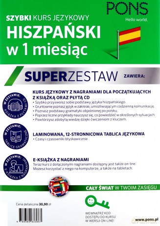 W 1 miesiąc - Hiszpański Superzestaw [KSIĄŻKA]