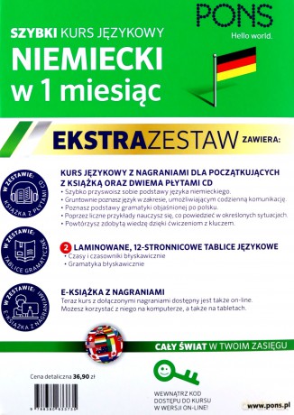 W 1 miesiąc - Niemiecki Ekstrazestaw [KSIĄŻKA]