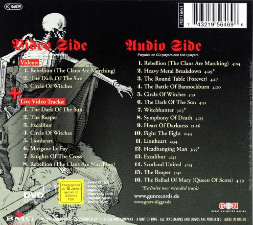 Grave Digger: Masterpieces [CD]+[DVD]