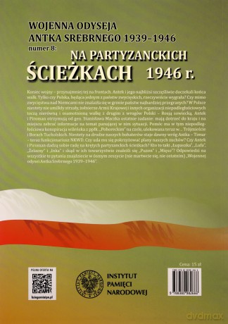 Wojenna Odyseja.. (Tom 8) Na partyzanckich ścieżkach - Michał Konarski, Hubert Ronek [KOMIKS]