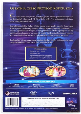 Kopciuszek 3: Co by było gdyby... nowe wydanie (Disney) [DVD]