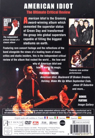 Green Day: American Idiot (Ultimate Critical Review) [DVD]