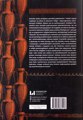 Zbożność i bezbożność w kulturze Greków [KSIĄŻKA]