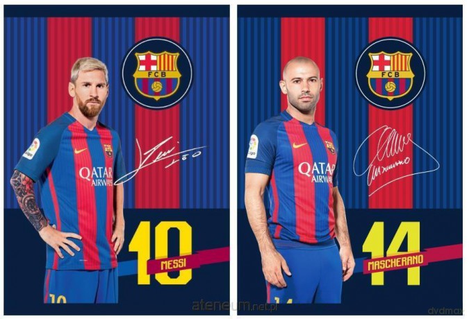 Zeszyt A5/60k kratka FC Barcelona 5