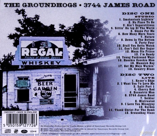 The Groundhogs: 3744 James Road [2CD]