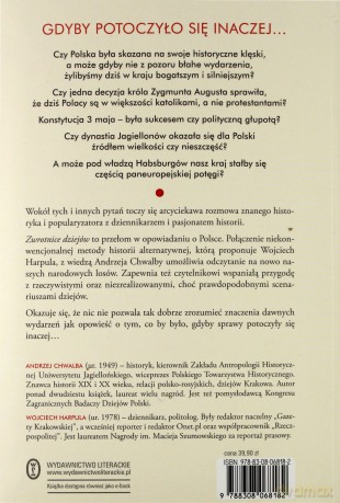 Zwrotnice dziejów. Alternatywne historie Polski - Andrzej Chwalba, Wojciech Harpula [KSIĄŻKA]