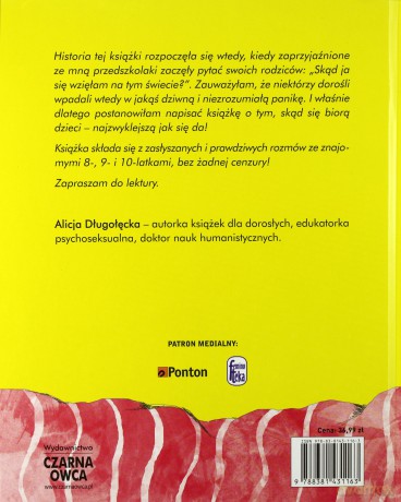 Zwykła książka o tym, skąd się biorą dzieci - Alicja Długołęcka [KSIĄŻKA]