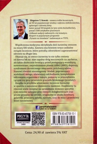 Żurawina - samo zdrowie - Zbigniew T. Nowak [KSIĄŻKA]