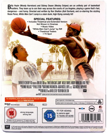 White Men Can't Jump (Biali nie potrafią skakać) (steelbook) [Blu-Ray]
