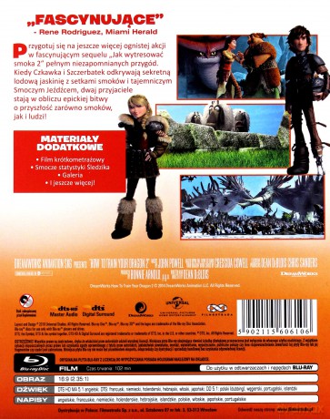 Jak wytresować smoka 2 [Blu-Ray]