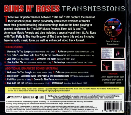 Guns N' Roses: Transmissions (digibook) [CD]