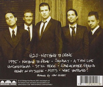H2o: Nothing To Prove [CD]