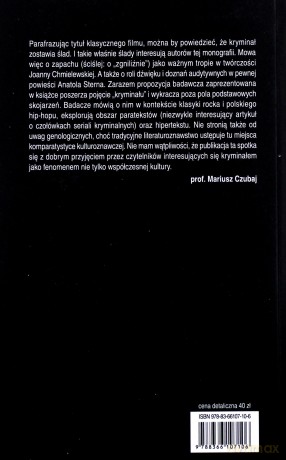 Kryminał Ćwiczenia z komparatystyki kulturowej - Regiewicz Adam [KSIĄŻKA]