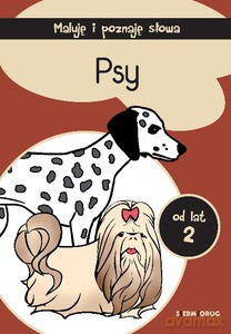 Psy Maluję i poznaję słowa [KSIĄŻKA]