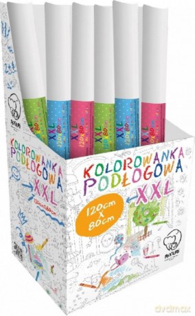Kolorowanka podłogowa XXL