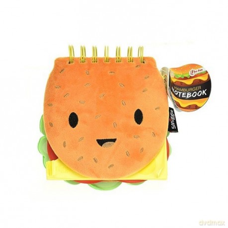 Notatnik Pluszowy hamburger