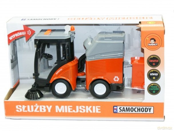 Pojazd Służby miejskie sprzątanie ulic