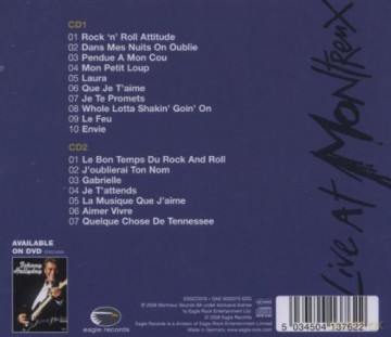 Johnny Hallyday: Live At Montreux 1988 [2CD]